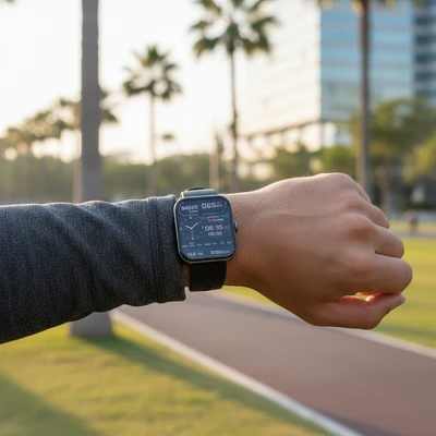 Blood Pressure Monitoring Fitness Tracker Heart Rate Monitor - Image 1